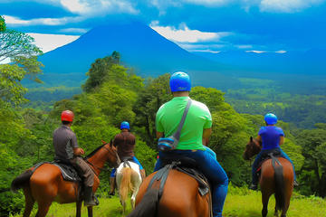 Arenal Volcano Combo 2 Horseback Riding & Baldi Hot Springs Private Tour