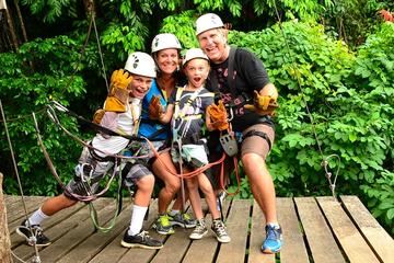 Zipline and Rain Forest Aerial Tram Tour from Puntarenas
