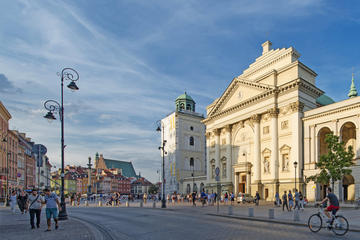 Warsaw tour by train from Gdansk