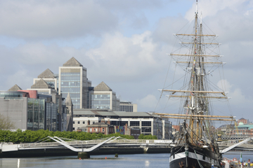 Tour durch Dublin mit Jeanie Johnston Großsegler und Hungersnotmuseum