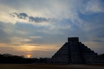 The Sunrise of Kukulcan: Chichen Itza at Dawn with Cenote Swimming