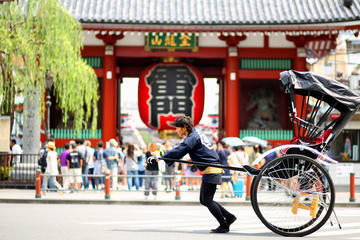 Rickshaw Tour of Asakusa with Geisha Experience Dinner