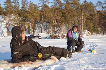 Ice Fishing Safari to Lake Inari from Ivalo
