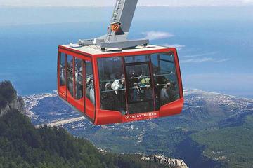 Panoramic Views at Mount Olympos by Cable Car
