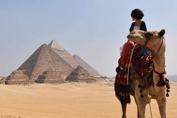 camel ride around Giza pyramids from Cairo or Giza hotel