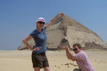 private tour to bent and true pyramids with some local markets and Egyptian foods
