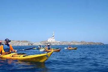Half-day kayak excursion and snorkelling in Menorca