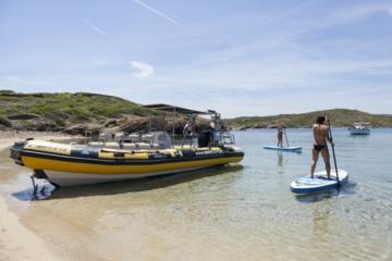 Speedboat with SUP and Snorkel Experience in Menorca