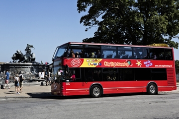 Circuit touristique en bus à arrêts multiples à Copenhague
