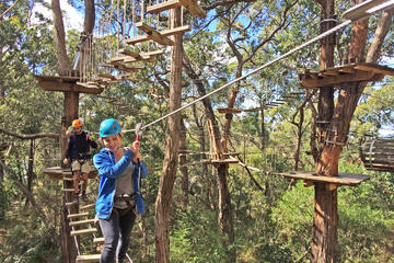 Mornington Peninsula Enchanted Adventure Garden Ziplining and Canopy Tour