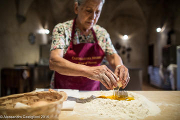 Tuscan Castle and Ancient Cellars Small Group Tour with Pasta Making Class and Wine Tasting