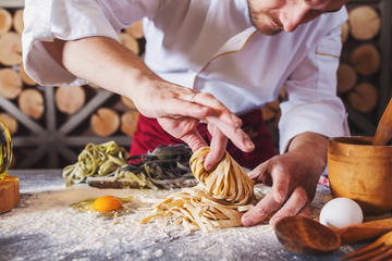 Amarone wine tasting paired with cooking lesson in the Roman Villa