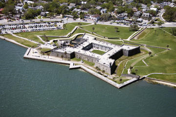 view from Helicopter in St Augustine