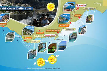 Emerald Grotto and Amalfi Coast