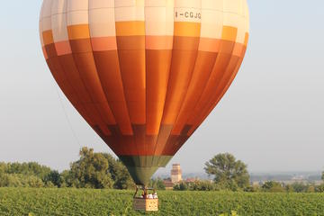 Hot Air Balloon Flight in the Countryside
