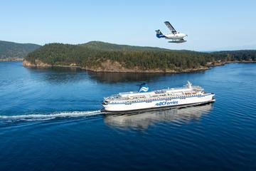 Van Vancouver naar Victoria per watervliegtuig en veerboot