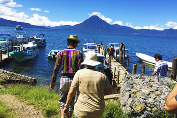 Lake Atitlan, Panajachel and Santiago Village Day Trip by Boat from Antigua