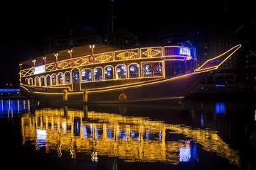 Dubai Marina Dhow Sightseeing Cruise with Buffet Dinner
