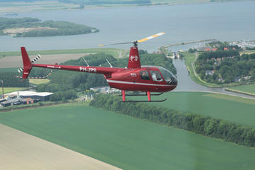 Holland Helicopter Flight from Lelystad near Amsterdam