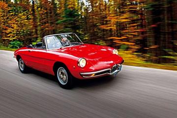 Vintage Spider tour in Tuscany