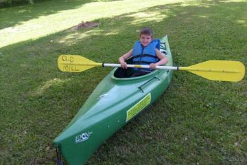 Day Trip Single Person Kayak Day Trip On The Blue River In Indiana near Fredericksburg, Indiana 