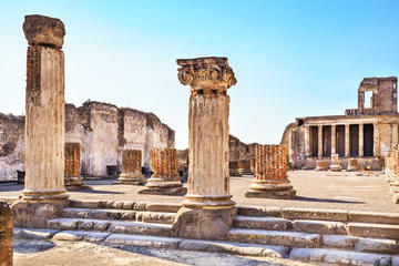 Rome to Pompeii Shuttle Bus & Independent Day Trip