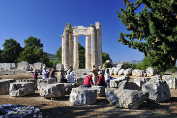 Two Labours of Hercules: the Stymphalian Birds and the Nemean Lion (from Athens)