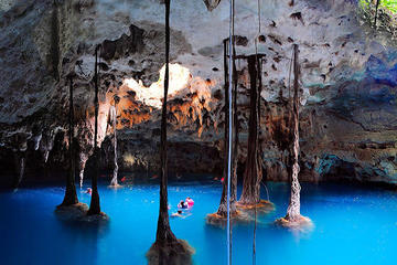 Cenote Adventure Tour from Playa del Carmen with Lunch
