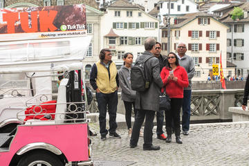2.5-Hour Guided Tuk Tuk and Walking Tour of Zurich