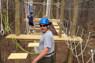 Day Trip Greenbrier Aerial Adventure Course near White Sulphur Springs, West Virginia 