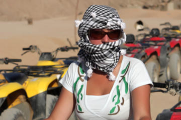 Hurghada Shore Excursion: Quad Biking in the Egyptian Desert from Hurghada