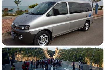 Entrance Tickets to Grand Canyon & Glass Bridge with Private Car Transfer From Wulingyuan Area Hotel  (Round Trip )