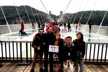Private Day Tour of Tianmen Mountain with Skywalk  and  World's Longest  glass bottom bridge
