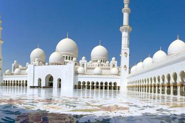 Abu Dhabi: Shiek Zayed Grand Mosque visit and glimpse of Emirates Palace AUH