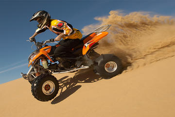 Dubai 30 mins Quad Bike with Evening Safari and Abu Dubai City Tour