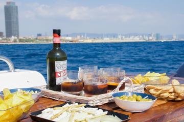 Traditional catalan appetizer on board
