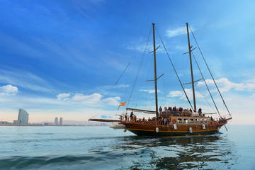 Wooden Boat Cruise in Barcelona
