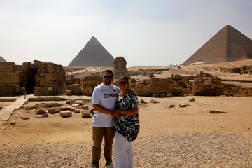 Full Day private trip to visit Giza Pyramids Sphinx Memphis and Sakkara