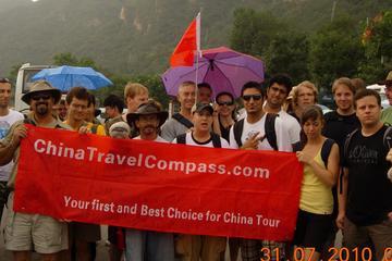 Sleep ON The Great Wall of China  in Huanghuacheng village