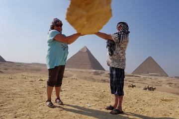 Giza pyramids sphinx camel ride lunch day tour