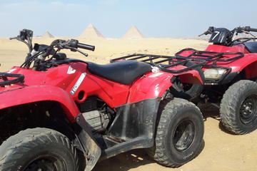 quad bike at Giza pyramids