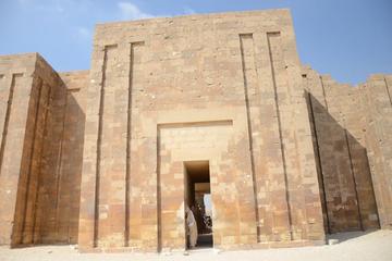small group guided tour to Giza pyramids complex of sakkara step side pyramids and Memphis private day tour from Cairo or Giza hotels