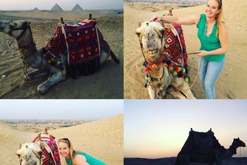 sunset or sunrise camel ride