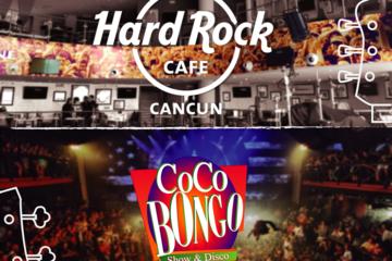 Cancun Dinner and  Party Combo Hard Rock and  Coco Bongo Preferred Access