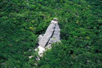 Coba Ruins Sunset Tour with Cultural or Extreme Experience Plus Dinner and Show