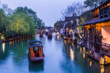 All-inclusive Zhujiajiao Water Town and Shanghai City Highlights Private Day Tour