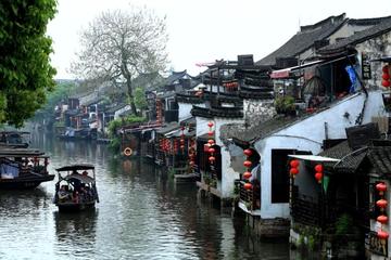 Private Zhujiajiao Water Town Boating Tour with Fruit Picking or Tea Tasting