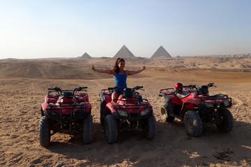Custom tour to Giza pyramids and quad bike at the desert