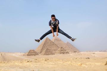 Day trip to Giza pyramids Memphis Sakkara and Felucca on the Nile