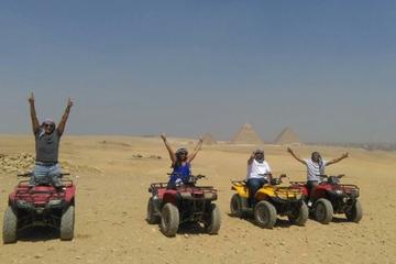 Half day tour to Giza pyramids and 1 Hour quad bike at the desert